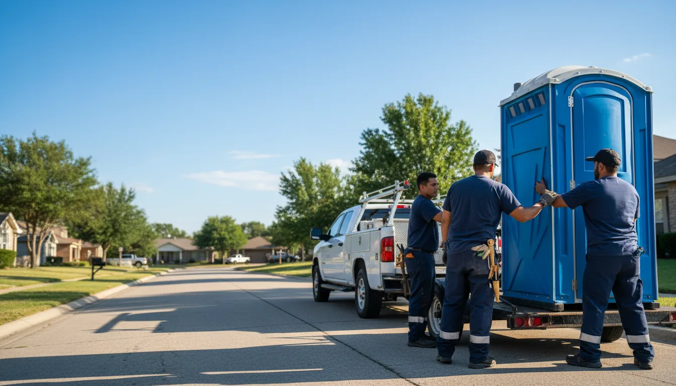 Portable Toilet Rental in Iowa City, IA near me